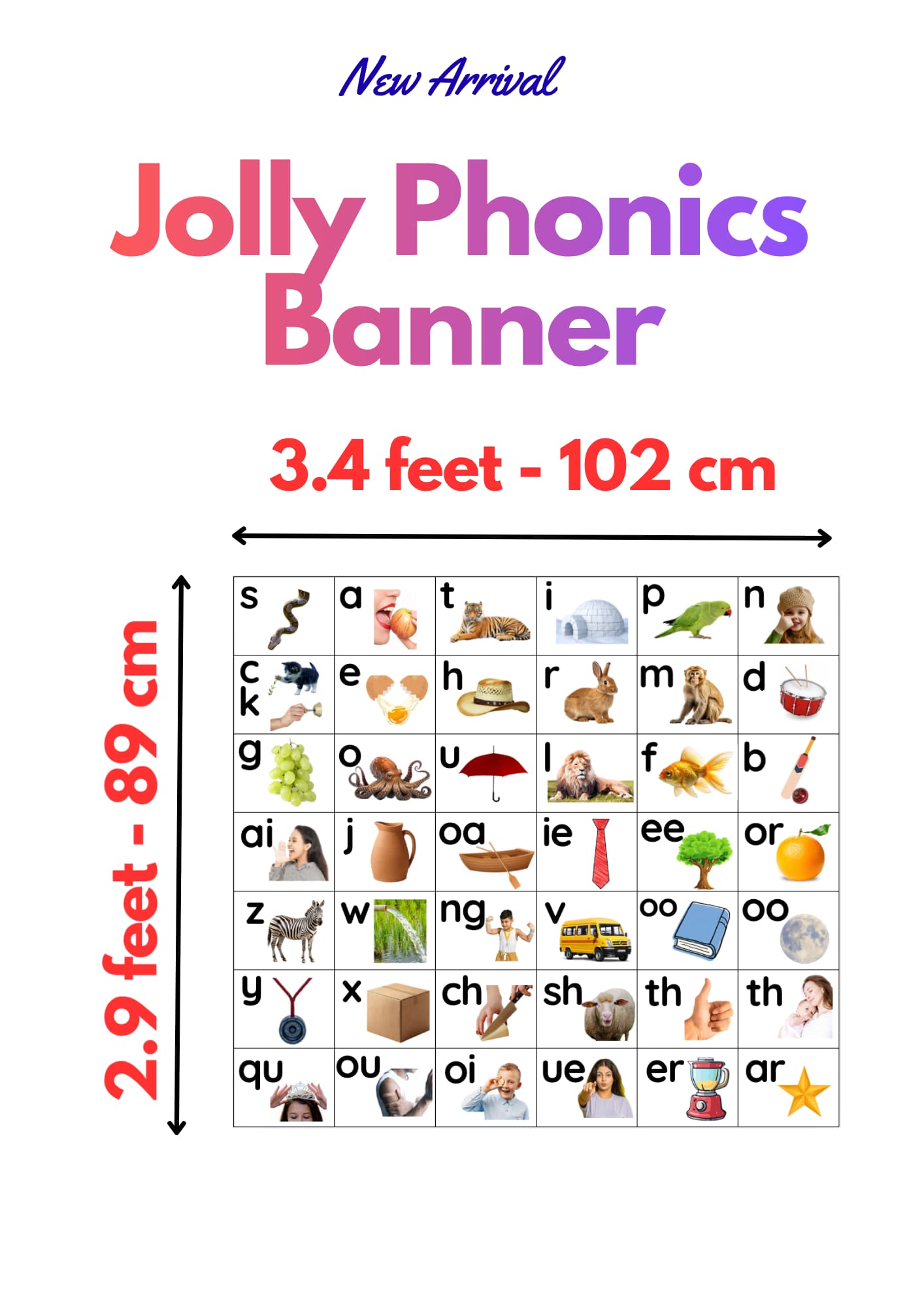 Jolly Phonics - Banner