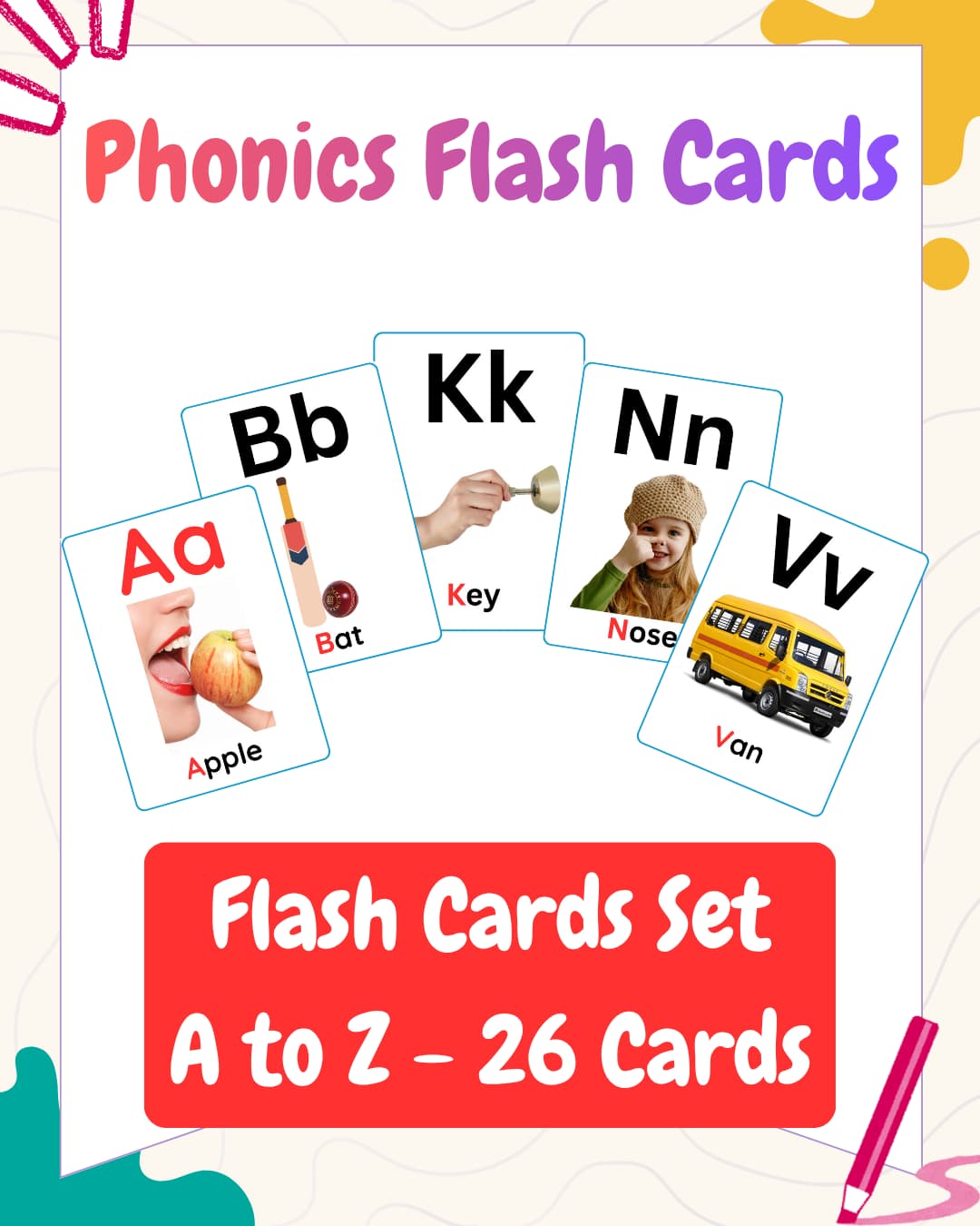 Phonics Flash Cards