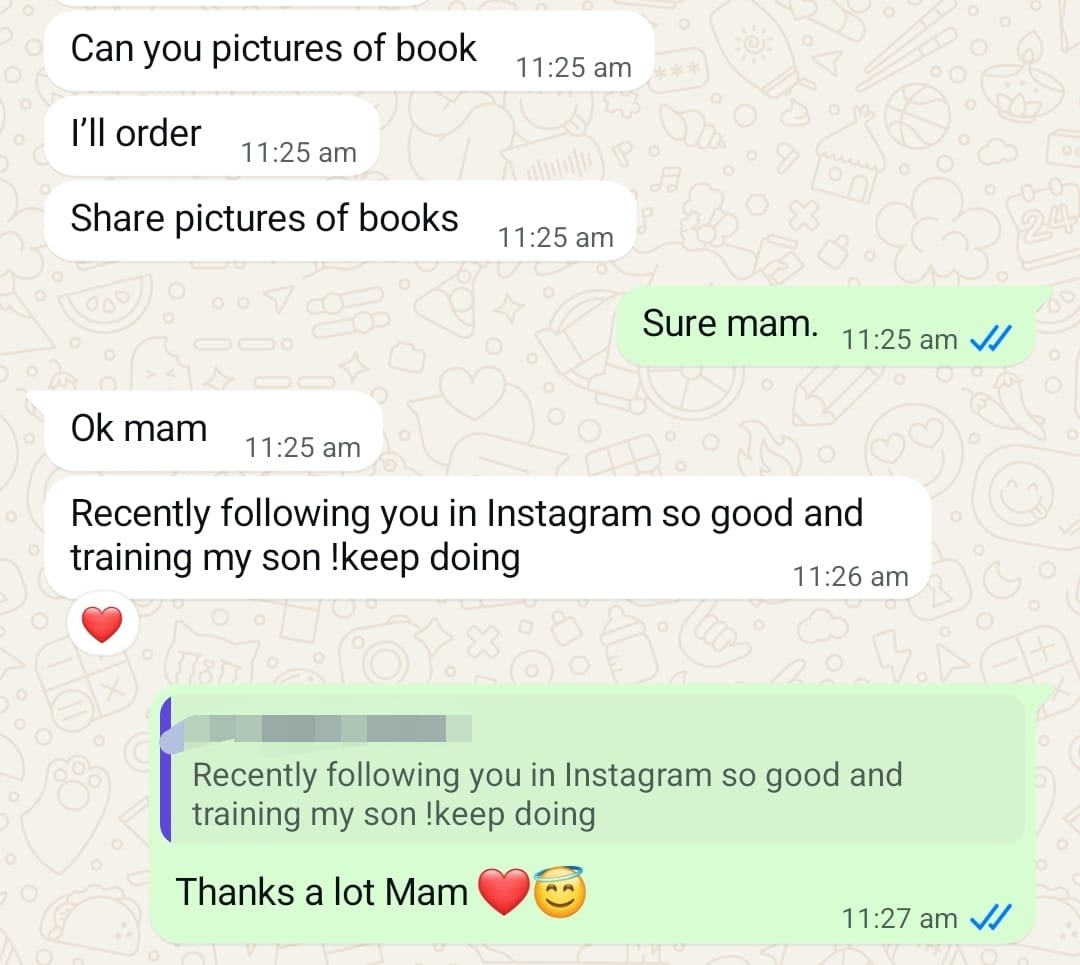 Customer review