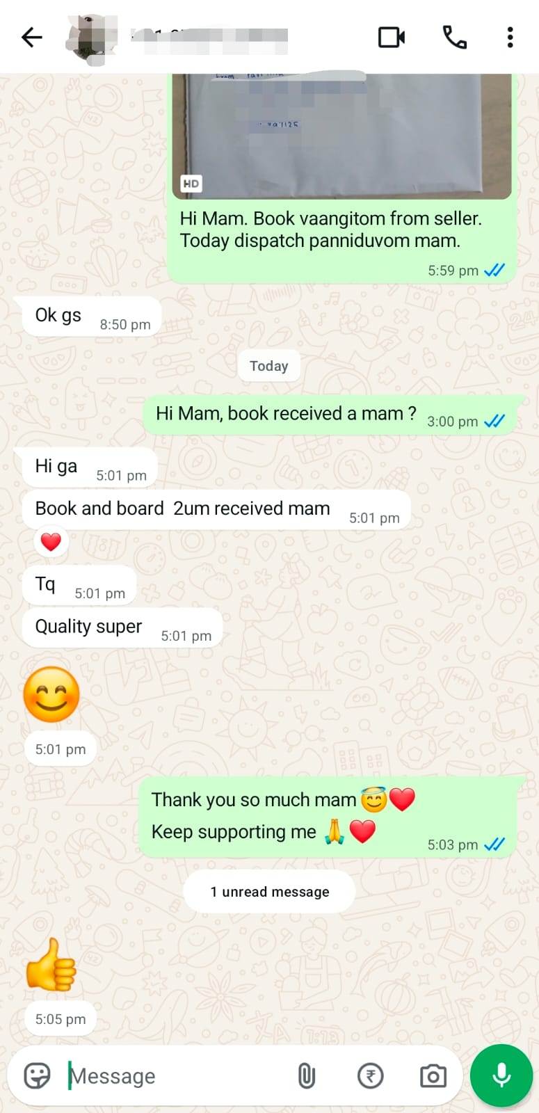 Customer review