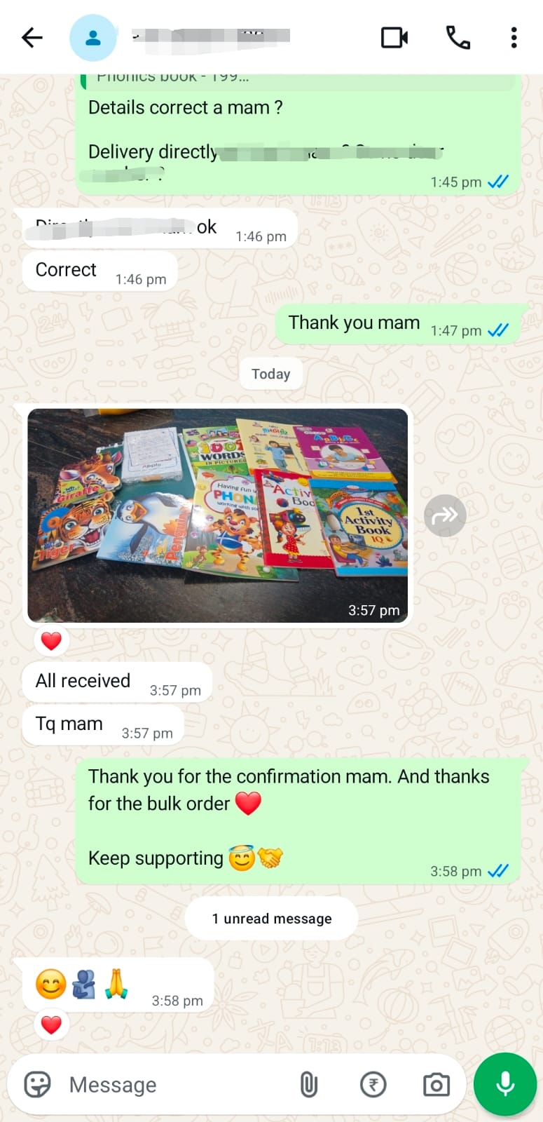 Customer review